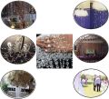 1-Line/Lari of Crystal K9 Window Christmas Party Decoration Garland Curtain Pendant Romantic Wedding Decoration. 