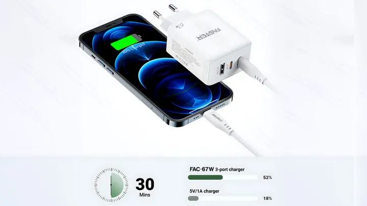 FASTER%20PD-67W%20Charger%20High%20Quality%20Fast%20Charger%20Pd%20Charger%20QC%203.0A%20With%20PD%20Cable%20-%20Image%202