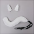 Faux Fox Tail Delicate Animal Cosplay Fox Costume Tail Ear. 