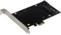 Sedna PCI Express (PCIe) SATA III (6G) SSD Adapter with 1 SATA III Port (with Built in Power Circuit, no Need SATA Power Connector, Best for Mac), SSD not Included ORIGINAL UK ZONE STOCK. 