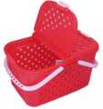 Plastic Mighty basket / baby basket / Storage basket with Lid large size. 