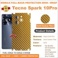 TECNO Spark 10 Pro FULL BACK 360 premium Protection Skin Wrap Full cover. 