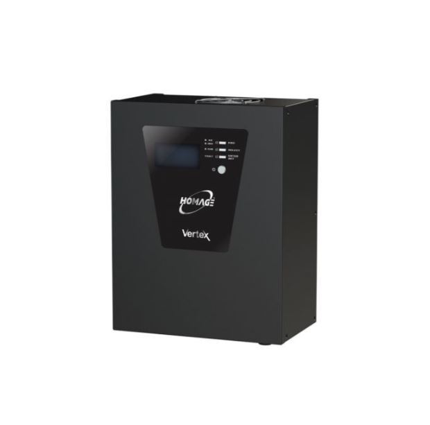 Homage Vertex (SOLAR SUPPORTED INVERTER) HVS-1214-SCC 1200VA 1000Watts 12VDC 230VAC