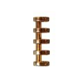Circles Rings buckle clip binding Clips For DIY School supplies Stationery 10PCS 5-hole loose-leaf Binder ring notebook Spiral. 