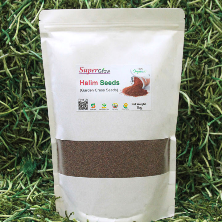Organic Garden Cress Seeds (Halim Seeds) 1KG