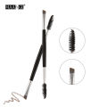 Eyebrow Brush Eyelash Comb makeup brushes Dual Ended Angled brush Spoolie brush 2 in 1 Lash eyebrow brush set makeup tool. 