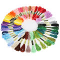 24-150pcs Mixed Color Embroidery Floss Cross Stitch Thread Similar Kit DIY Sewing Craft Handmade Accessories. 