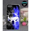 Oppo A7 Bcak Cover - Car Cover. 