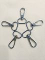 6, 12 pcs 39mm Swivel Snap Hook Lobster Clasp 45mm Lock Buckle for Keychains, Purses, Bags, Belts, and DIY Crafting Accessories - Durable Metal Clip for Jewelry Making | Sturdy Metal Clasp with 360-Degree Rotation. 
