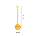 Honey Stirring Stick Anti-deform Mini Honey Dipper Rod Jam Dispenser Stick. 