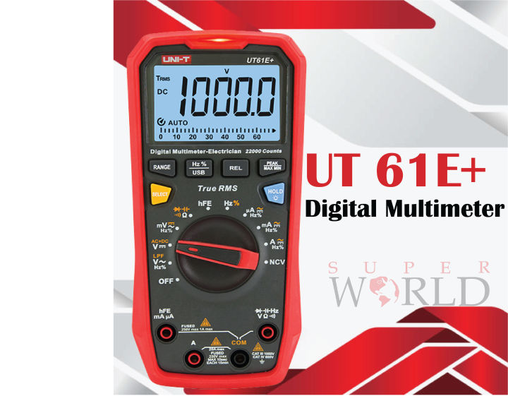 UT61E+ Digital Multimeter | Daraz.pk