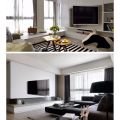 Universal Wall Mount Stand for 15-27inch LCD LED Screen Height Adjustable Monitor Retractable Wall for VESA Tv Bracket. 