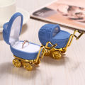 Baby Stroller Style Velvet Ring Box 1 Piece lovely Baby carriage Velvet Jewelry Box Wedding Ring Box Gift Box Holder Case for Earrings Necklaces Bracelets Display Cute Velvet Jewelry Box, Baby Carriage Wedding Ring Box Gift Box, Necklace Ring Box Earring. 