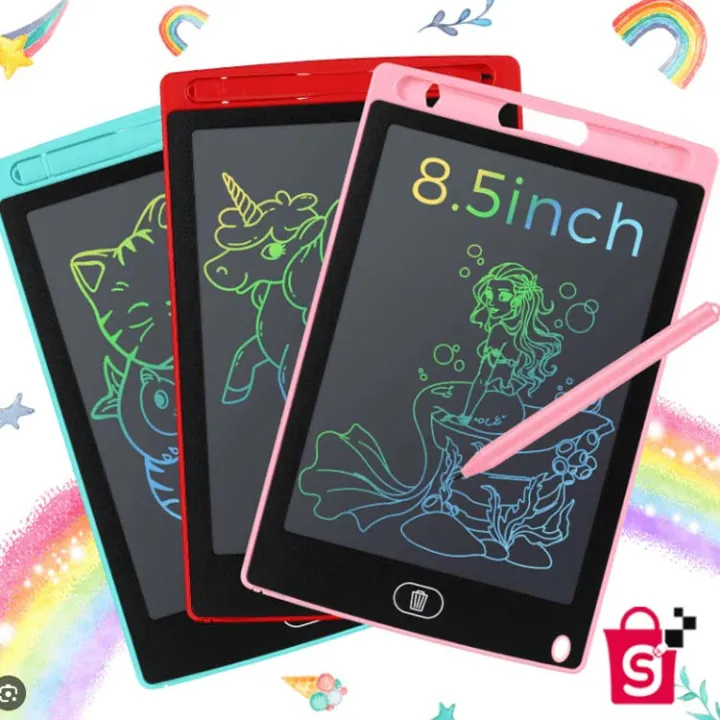 LCD%20Writing%20Tablet%208.5%20Inch%20-%20Multicolor%20Drawing%20tablet-%20writing%20Digital%20Pad%20-%20Digital%20writer%20-%20Electronic%20Erasable%20Writing%20Board%20-%20Educational%20toy%20for%20kids%20Drawing%20Tablet%20/%20Sank%20Magic%20Books%20+%20Magic%20Pen%20+%20Refils%20for%20Kids%20Best%20Writing%20and%20Graphic%20-%20Image%202