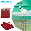 High Quality Badminton Net For Professional Badminton Player Net For Playing Racket Shuttle Bedminton Net - RED. 