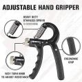 HA Adjustable Hand Grip Power Exerciser Forearm Wrist Strengthener Gripper R-Shape Adjustable 5-60kg. 