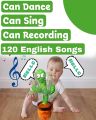 Dancing Cactus Talking Toy, Cactus Plush Toy, Wriggle & Singing Recording Repeat What You Say Funny Education Toys for Babies Children Playing(Cactus Toy). 