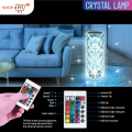 Crystal Lamp, Crystal Diamond Table Lamp, 16Colors Rechargeable Table Lamp, Creative Table Light Projector,USB Rechargeable Crystal Table Lamp Diamond Home Decor Touch Control Crystal Lamp,USB Bedside Lamp for Bedroom Living Room Night Light by Shop-4-Fit. 