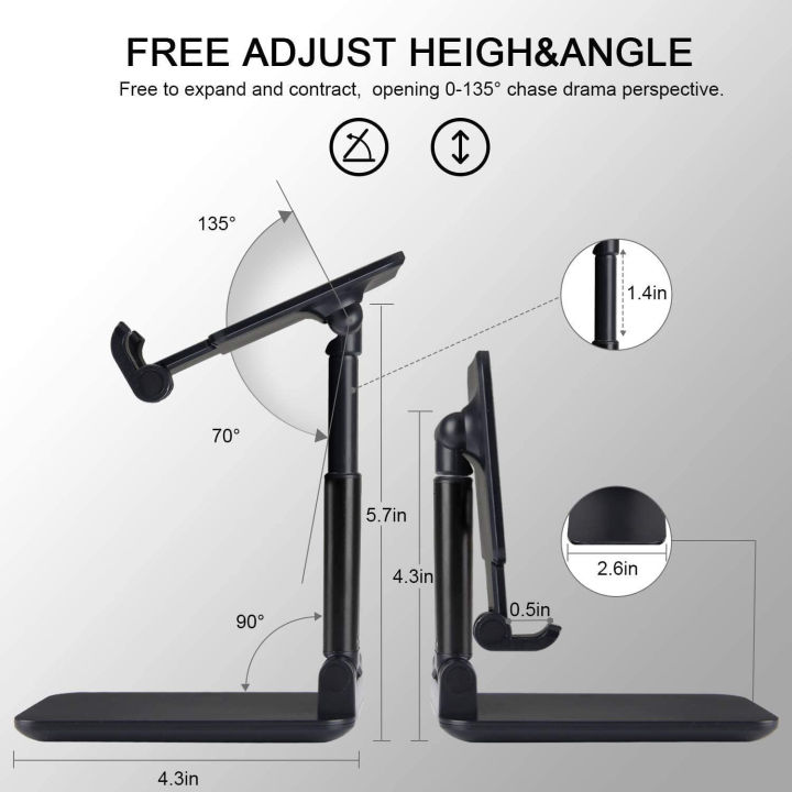 SP%20Dealz%20Phone%20Holder%20with%20Adjustable%20Height%20and%20Angle,%20Portable%20and%20Stable%20Phone%20Stand%20for%20Desk%20Plastic%20Mobile%20Phone%20Stand%20Adjustable%20Desktop%20Phone%20Holder%20Dock%20-%20Image%206