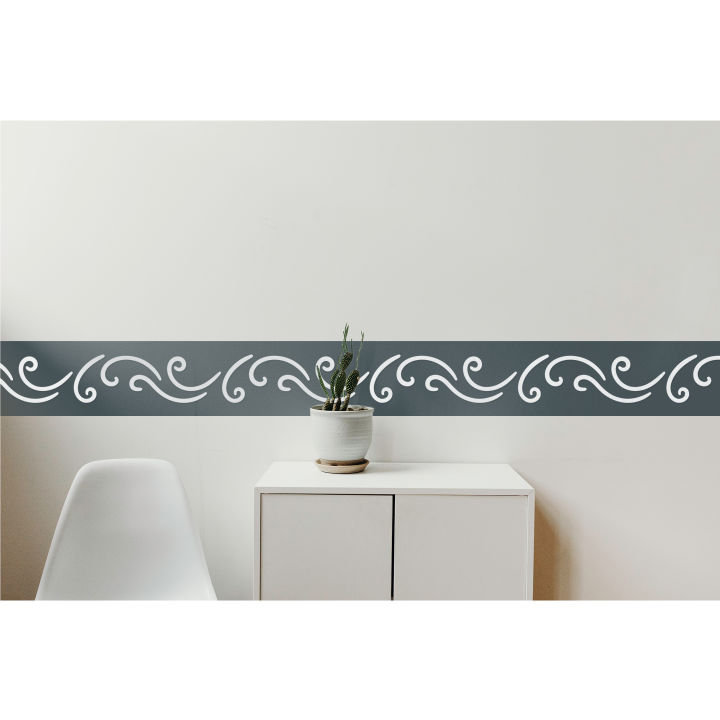 Flower%20Border%20Stencil%20for%20Wall%20and%20Craft%20Projects,%20Embossing%20and%20Stamping%20Design%20-%20Image%207