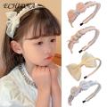 ECHIDNA Kids Princess Headband Shiny Kids Imitation Pearls Bowknot Decor Hair Hoop. 