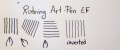 rOtring Fountain Pen, ArtPen, Sketch, Extra Fine Nib for Lettering Drawing and Writing. 
