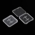 Plastic Organizer Case Clear Card Container Memory Card Case SD Card Case Small Storage Box SD Memory Card Case. 