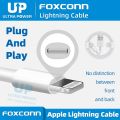 Original FOXCONN Apple Lightning Cable For Apple iPhone / Iphone Data Cable iPhone 5, iPhone 5S, iPhone 5C, iPhone 5SE, iPhone 6, iPhone 6S, iPhone 6 Plus, iPhone 6S Plus, iPhone 7, iPhone 7 Plus, iPhone 8, iPhone 8 Plus, iPhone X, iPhone XR, iPhone XS, i. 