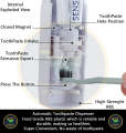 Smart Toothpaste Dispenser with Built-In Toothbrush Holder - Touchless, Convenient, and Durable. 