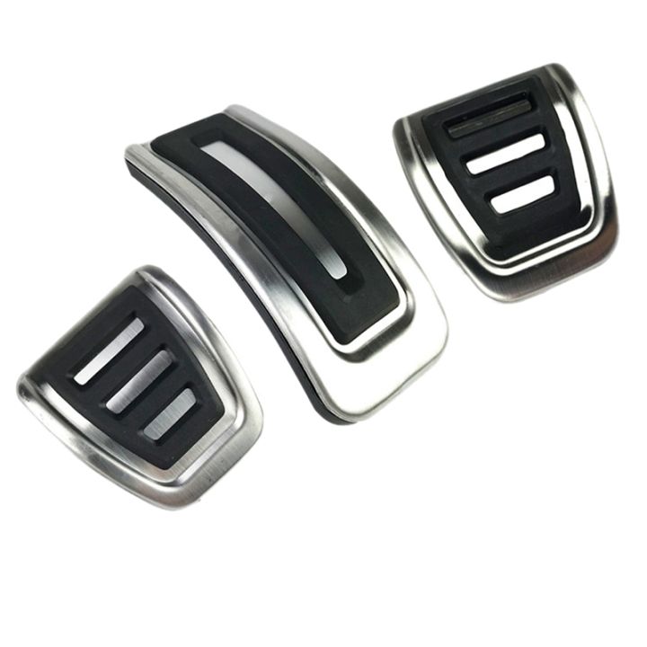 3 PCS Car Manual Transmission Pedal Pads, Brake Throttle