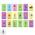 Profession Flash Cards Set For Kids – Early Educational 36 Pcs flash cards. 