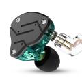 KZ ZSN Earphones DIY Dual Driver In-Ear Headphones Hybrid Headset Hifi Sterero Deep Bass Earbuds with Detachable Cable Noise for Running, Jogging, Walking. 