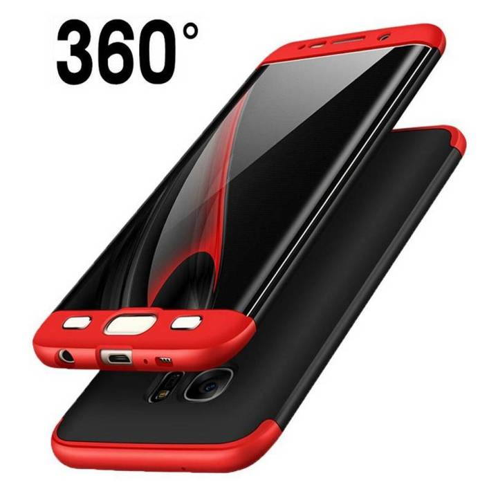 360 Protection Red Case For Samsung Galaxy Note 8