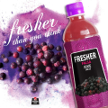 Fresher Juice 1L x 6 Bottles - Premium Natural Refreshment, No Added Sugar, Perfect for Family & Parties. 