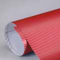 12 x 12 inches Red Sticker 3D Carbon Fiber 1 feet paper for laptops Mobiles Cars and bikes Red sticker paper mobile. 