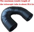 Intake Air Filter, Universal Car 3" Carbon Fibre Cold Air Filter Feed Enclosed Intake Induction Pipe Hose Kit. 
