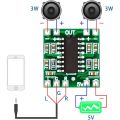 1/2/3/5 Pcs Mini Audio Amplifier Module PAM8403 5V 3W + 3W Stereo Digital Amplifier Board Class D Sound Amplifier For Bluetooth Speaker USB Speaker MP3 Player DIY Audio Project Electronic Circuit Module. 