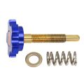 Motorcycle Carburetor idle speed adjustment screw. 