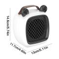 Imported Mini Electric Fan Heater For Indoor Use / High Quality Table Fan Heater. 