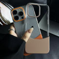 HOCE 2 in 1 Splicing Phone Cases For iPhone 16 15 14 13 12 Pro Max 14 15 16 Plus 11 Case Clear Acrylic Hard Back Cover. 