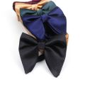 Men's Fashion Suits Bow Tie Women Classic Big Bowtie For Man Wedding Bowknot Adult Mens Bowties Cravats Uniform Solid Black Tie. 