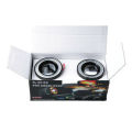 1*3.5 "Angel Eyes led fog light car SUV universal White driving head lamp 12V. 