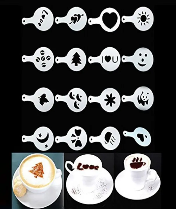16%20Pcs%20-%20Creative%20Nice%20Coffee%20Barista%20Stencils%20Template%20-%20Image%202