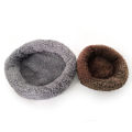 Hamster Mat Arctic Velvet Warm Round Shape Cushion Rabbit Parrot Pet Nest Pad. 