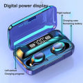 F9 Buds and F9-5 True Earbuds Wireless Earphones Bluetooth Stereo in Ear Headphones (Wireless Charging Case Included) Bluetooth Earbuds/Airdots/Headphone Touch Control Plus – Power Bank Buds Plus Offer More Accurate Sound & Microphones For Callin. 