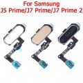 Fingerprint Sensor Home Button Finger Print Scanner Flex Cable For Samsung Galaxy J5 J7 Prime 2 G570 G610 G611 Spare Parts. 