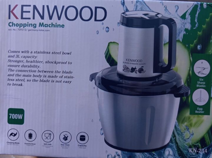 Portable%203%20Litre%206%20Titanium%20Blades%20Stainless%20Steel%20Electric%20Meat%20Grinder%20/%20Chopper%20/%20Mincer%204%20%20/%206%20Blades%20Silver%20Crest%202%20in%201%201000%20watts%20with%20Mixer%20Kolax%20/%20Silver%20Crest/%20GSNationa%20Kenwood%20-%20Image%204