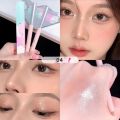 Eye Shadow Lying Silkworm Highlighter Pen Korean Eyes Makeup Matte White Pearl High-gloss Brightening Glitter Eyeshadow Stick. 