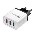 Quick Charge 3.0 USB Charger 5V 2.4A QC3.0 Fast Charging USB Wall Charger for iPhone Samsung Xiaomi Mobile Phone Charger 3 USB. 