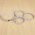 4 Pieces Self-Adhesive Measuring Tape,Steel Ruler for Measuring. 